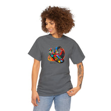 Load image into Gallery viewer, Abstract Colorful Art Pallet | Unisex Heavy Cotton Tee