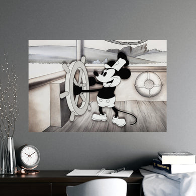 Steamboat Willie |  Horizontal Matte Posters