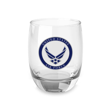 U.S. Air Force Emblem Whiskey Glass
