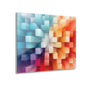 Colorful Cubes | Acrylic Prints