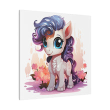 Load image into Gallery viewer, Pretty Pony Wall Art | Square Matte Canvas