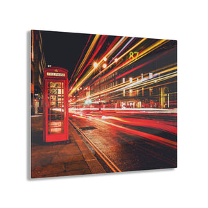 London Streets at Night Acrylic Prints