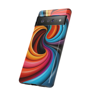 Funky Swirls | iPhone, Samsung Galaxy, and Google Pixel Tough Cases