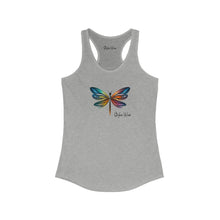 Load image into Gallery viewer, Colorful Dragonfly | Women&#39;s Ideal Racerback Tank
