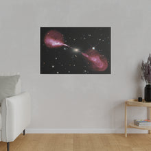 Load image into Gallery viewer, Galaxy Hercules A Wall Art | Horizontal Turquoise Matte Canvas