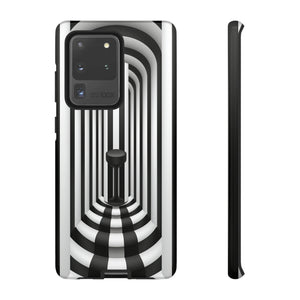 Black Lines | iPhone, Samsung Galaxy, and Google Pixel Tough Cases