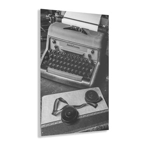 Vintage Typewriter Acrylic Prints