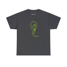 Load image into Gallery viewer, Minimalist Abstract Bulb Yellow | Unisex Heavy Cotton Tee