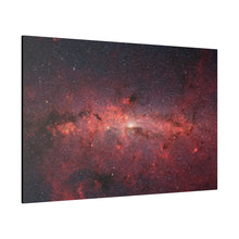Load image into Gallery viewer, Cauldron of Stars at the Galaxy Center Wall Art | Horizontal Turquoise Matte Canvas