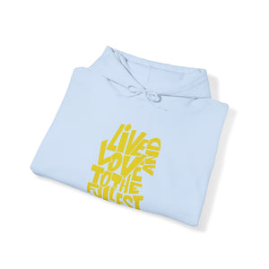 Live & Love Yellow | Unisex Heavy Blend™ Hoodie
