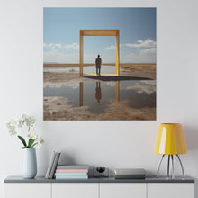 Load image into Gallery viewer, Post Modern Doorframe Wall Art | Square Matte Canvas