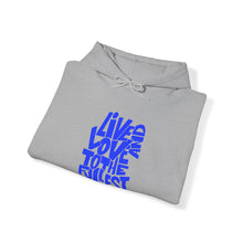 Load image into Gallery viewer, Live &amp; Love Blue | Unisex Heavy Blend™ Hoodie