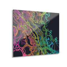 Load image into Gallery viewer, Abstract Neon Scribbles | Acrylic Prints