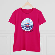 Load image into Gallery viewer, Catch Flights Not Feelings | Women&#39;s Midweight Cotton Tee