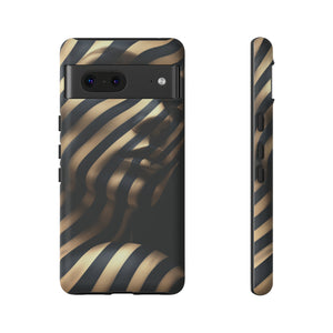 Striped Model | iPhone, Samsung Galaxy, and Google Pixel Tough Cases
