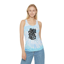 Load image into Gallery viewer, Live &amp; Love | Tie Dye Racerback Tank Top