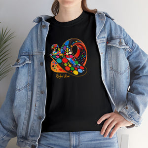 Abstract Colorful Art Pallet | Unisex Heavy Cotton Tee
