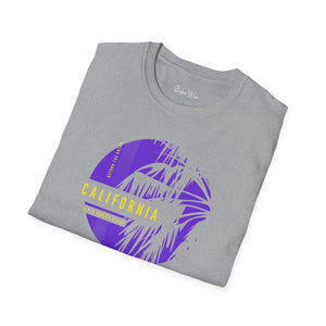 California Purple & Yellow | Unisex Softstyle T-Shirt