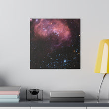 Load image into Gallery viewer, Bubbles And Baby Stars Wall Art | Square Matte Canvas