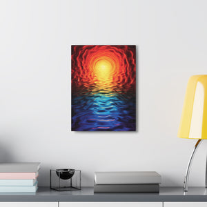 Digital Sunset | Canvas Gallery Wraps