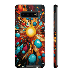 Cosmic Paint Splash | iPhone, Samsung Galaxy, and Google Pixel Tough Cases
