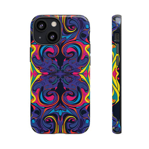 Psychedelic Colors 10 | iPhone, Samsung Galaxy, and Google Pixel Tough Cases