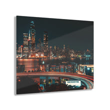 Load image into Gallery viewer, New York City Skyline at Night Acrylic Prints