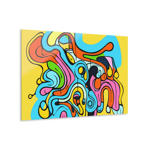 Abstract Color Sketch | Acrylic Prints