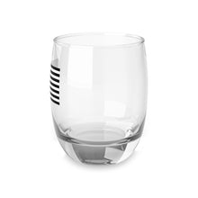 Load image into Gallery viewer, American Flag Black &amp; White Whiskey Glass