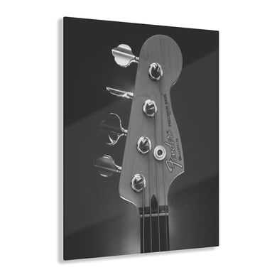 Six Strings 2 Black & White Acrylic Prints