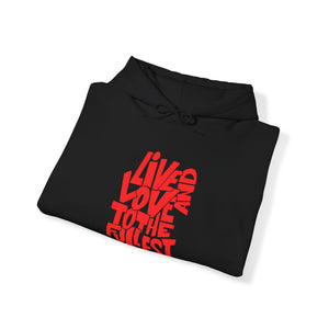 Live & Love Red | Unisex Heavy Blend™ Hoodie