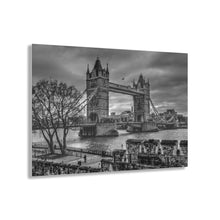 Load image into Gallery viewer, London Tower Bridge Black &amp; White Acrylic Prints