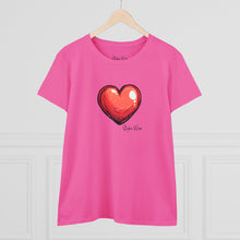 Load image into Gallery viewer, Red Heart | Women&#39;s Midweight Cotton Tee