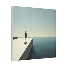 Load image into Gallery viewer, Post Modern Seascape Wall Art | Square Matte Canvas