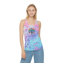 Load image into Gallery viewer, Colorful Bouquet | Tie Dye Racerback Tank Top