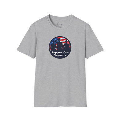 Support Our Veterans | Unisex Softstyle T-Shirt