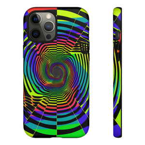 Psychedelic Swirls | iPhone, Samsung Galaxy, and Google Pixel Tough Cases