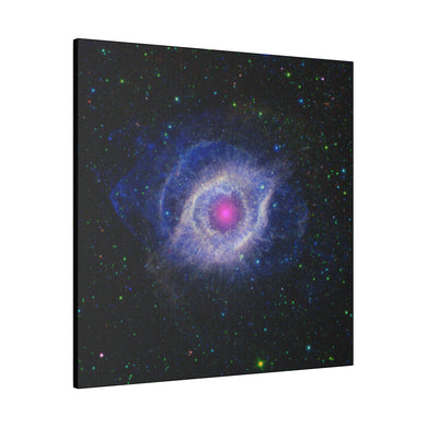 The Helix Nebula Wall Art | Square Matte Canvas