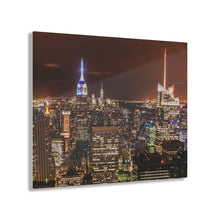 Load image into Gallery viewer, Manhattan NYC at Night Acrylic Prints