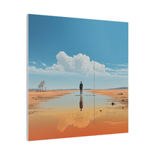 Load image into Gallery viewer, Post Modern Desert Wall Art | Square Matte Canvas