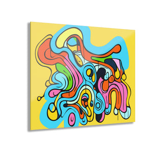 Abstract Color Sketch | Acrylic Prints