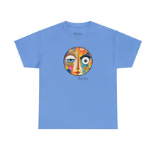 Load image into Gallery viewer, Abstract Colorful Face Art | Unisex Heavy Cotton Tee