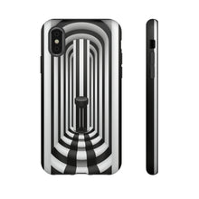 Load image into Gallery viewer, Black Lines | iPhone, Samsung Galaxy, and Google Pixel Tough Cases