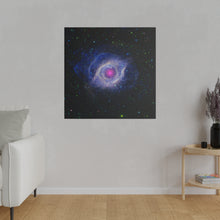 Load image into Gallery viewer, The Helix Nebula Wall Art | Square Matte Canvas