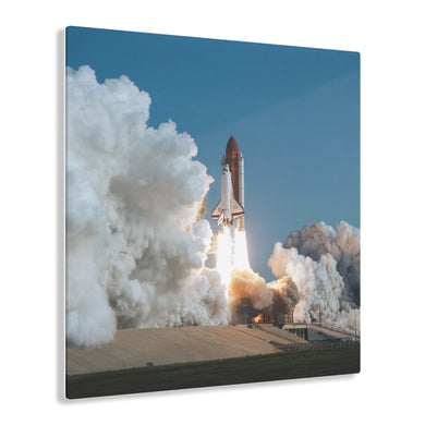 Launching of the Shuttle Discovery and the STS 51-G Mission Acrylic Prints