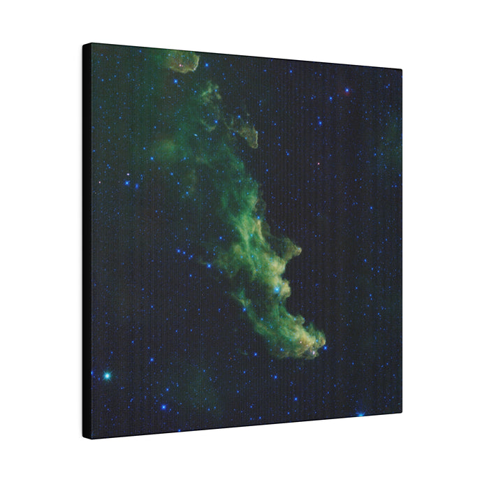 Witch Head Nebula Wall Art | Square Matte Canvas