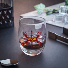 Load image into Gallery viewer, SPQR Roman Empire Whiskey Glass