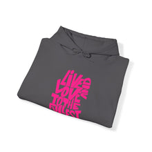 Load image into Gallery viewer, Live &amp; Love Pink | Unisex Heavy Blend™ Hoodie