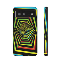 Load image into Gallery viewer, Psychedelic Illusion | iPhone, Samsung Galaxy, and Google Pixel Tough Cases