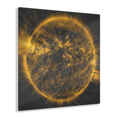 Our Sun's Magnetic Field Acrylic Prints